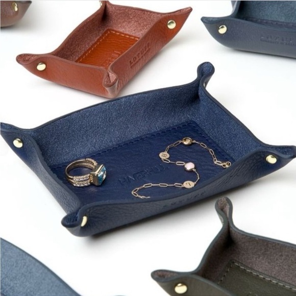 Lotuff x Haverhill Handcrafted Leather Jewelry Trays Made In USA 🆕 - Picture 1 of 15